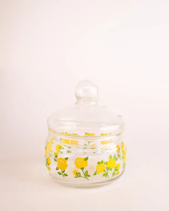 Aderia - Retro Glass Bonbon Jar - Masquerade | Kids Kids & Babies | Mugs & Glasses