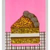 Alice Oehr - Choc Nuts Slice Riso Print - A3 | Art & Prints