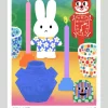 Alice Oehr - Colour Play With Pinky's - A2 | Art & Prints | Home Decor