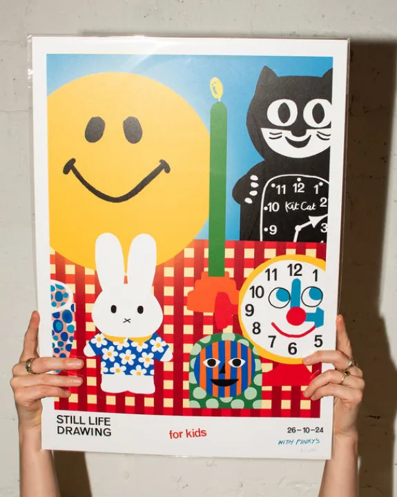 Alice Oehr - Pinky's Kids Poster - A2 | Art & Prints
