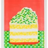 Alice Oehr - Pistachio Sponge Slice Riso Print - A3 | Art & Prints