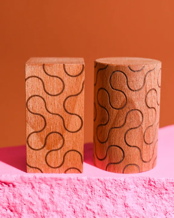 Areaware - Dusen Dusen Pattern Shakers | Chopping & Serving