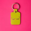 Ark - Boob Key Fob - Acid Green | Keyrings & Bag Charms | Bags