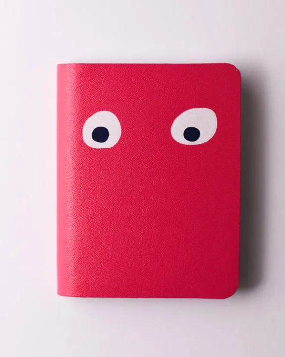 Ark - Googly Eye Mini Notebook - Hot Pink | Stickers, Stationery & Scrapbooking