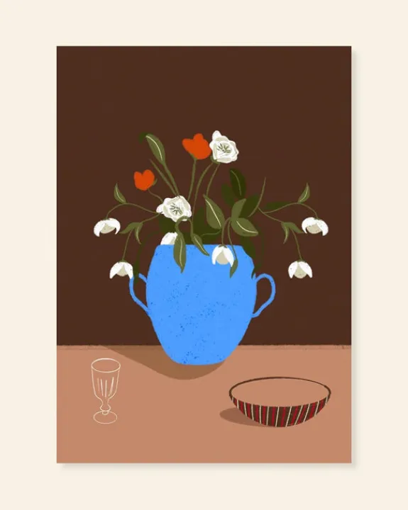 Ashley Simonetto - A2 Giclee Print Pottery PICK UP ONLY | Art & Prints