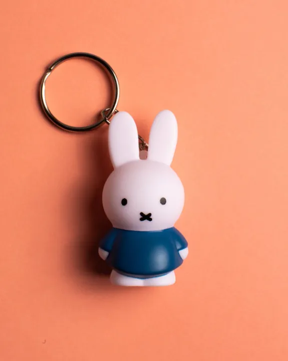 Atelier Pierre - Miffy Key Ring - Blue | Keyrings & Bag Charms