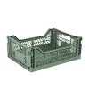 AyKasa - Midi Crate - Almond Green | Storage & Organisation