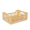 AyKasa - Midi Crate - Banana | Storage & Organisation