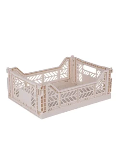 AyKasa - Midi Crate - Coconut Milk | Storage & Organisation
