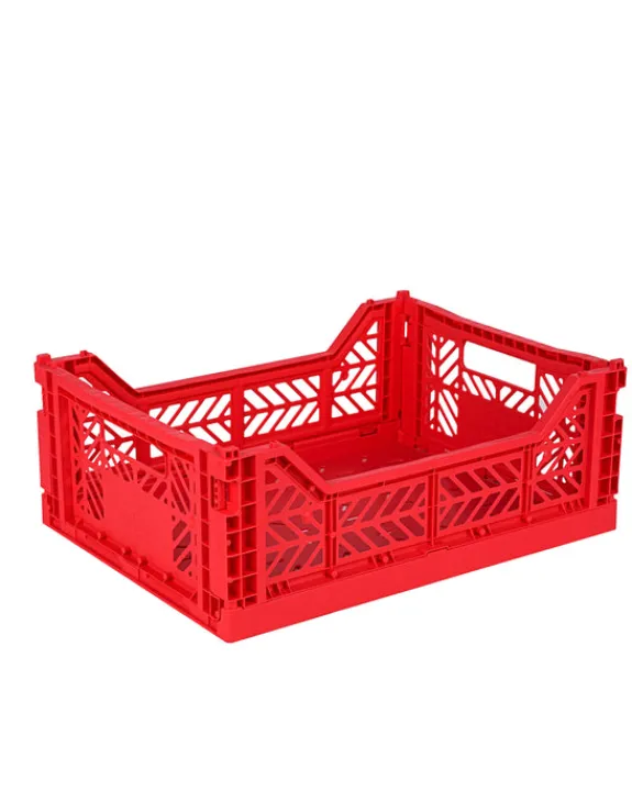 AyKasa - Midi Crate - Red | Storage & Organisation