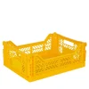 AyKasa - Midi Crate - Yellow | Storage & Organisation