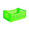 AyKasa - Mini Crate - Neon Green | Storage & Organisation
