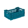 AyKasa - Mini Crate - Peacock Green | Storage & Organisation