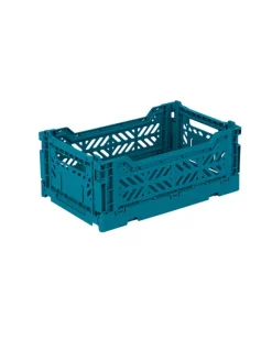 AyKasa - Mini Crate - Peacock Green | Storage & Organisation