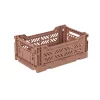 AyKasa - Mini Crate - Warm Taupe | Storage & Organisation