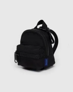 Baggu - Backpack Charm - Black | Keyrings & Bag Charms