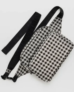 Baggu - Fanny Pack - Black & White Gingham | Bags