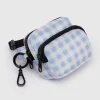 Baggu - Fanny Pack Charm - Light Blue Gingham | Keyrings & Bag Charms