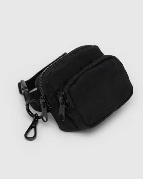 Baggu - Fanny Pack Charm - Black | Keyrings & Bag Charms | Bags
