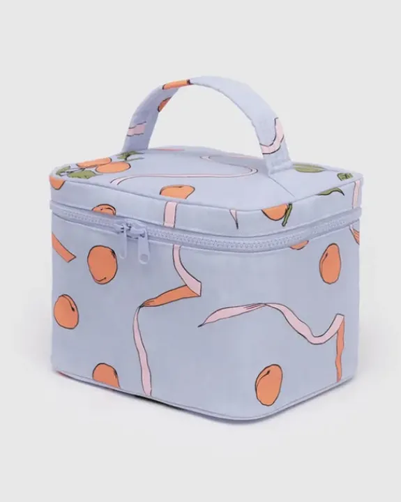Baggu - Large Cosmetic Case - Apricots & Ribbons | Bags | Bathroom