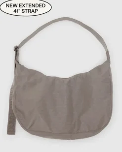 Baggu - Large Nylon Crescent Bag - Dove | Bags