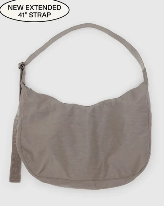 Baggu - Large Nylon Crescent Bag - Dove | Bags