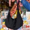 Baggu - Large Nylon Crescent Bag - Black | Bags
