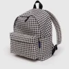 Baggu - Medium Nylon Backpack - Black and White Gingham | Bags