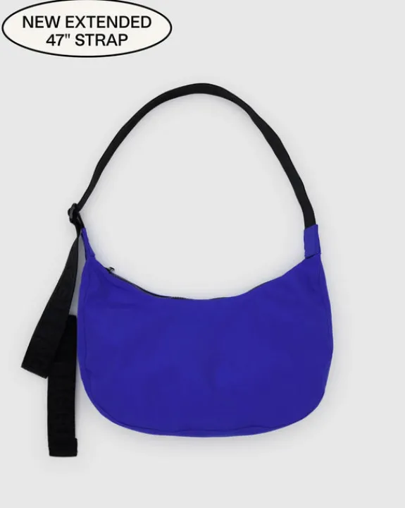 Baggu - Medium Nylon Crescent Bag - Lapis | Bags