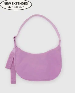 Baggu - Medium Nylon Crescent Bag - Peony | Bags
