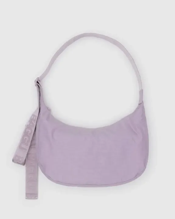 Baggu - Medium Nylon Crescent Bag - Dusty Pink | Bags