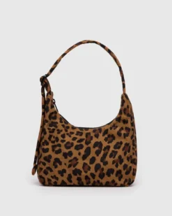 Baggu - Mini Nylon Shoulder Bag - Leopard | Bags