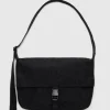 Baggu - Nylon Messenger Bag - Black | Bags