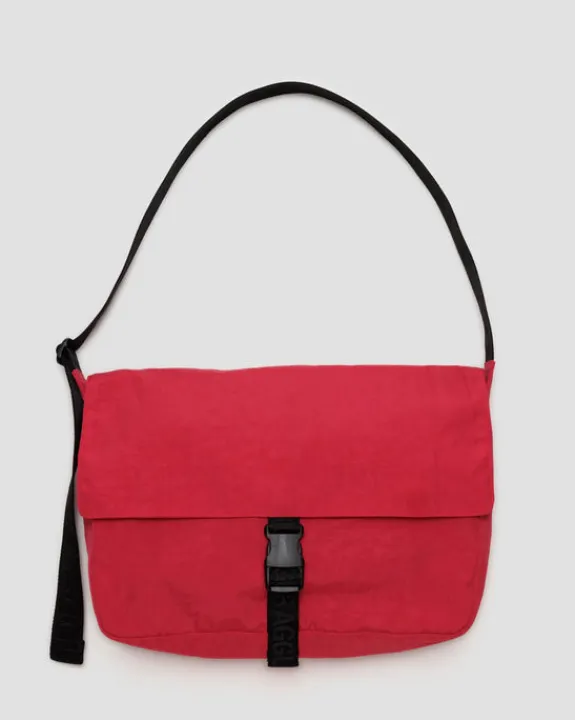 Baggu - Nylon Messenger Bag - Candy Apple | Bags