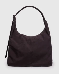 Baggu - Nylon Shoulder Bag - Chocolate Plum | Bags