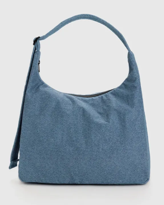 Baggu - Nylon Shoulder Bag - Digital Denim | Bags