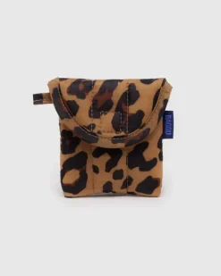 Baggu - Puffy Earbuds Case - Leopard | Travel