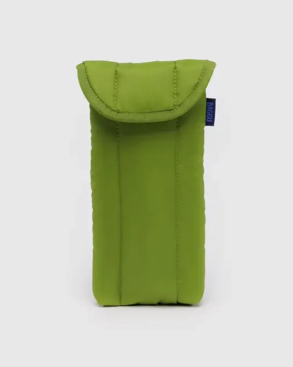 Baggu - Puffy Glasses Sleeve - Green Juice | Cases & Pouches | Bags