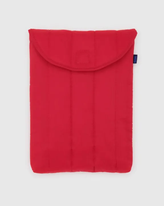 Baggu - Puffy Laptop Sleeve - 13/14 inch - Candy Apple | Cases & Pouches