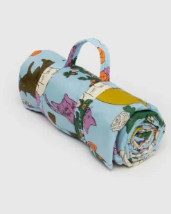 Baggu - Puffy Picnic Blanket - Table Cats | Picnic