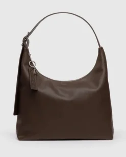 Baggu - Recycled Leather Shoulder Bag - Brown | Bags