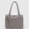 Baggu - Small Cloud Carry-On - Black and White Gingham | Bags