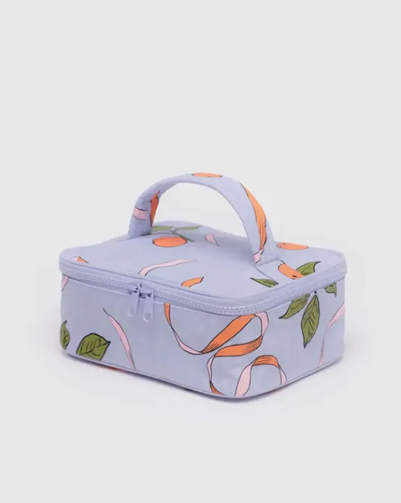 Baggu - Small Cosmetic Case - Apricots & Ribbons | Bags | Bathroom