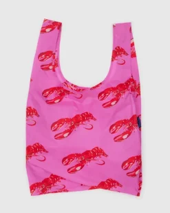 Baggu - Standard - Pink Lobster | Keyrings & Bag Charms | Bags