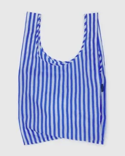 Baggu - Standard - Blue Painted Stripe | Keyrings & Bag Charms | Bags