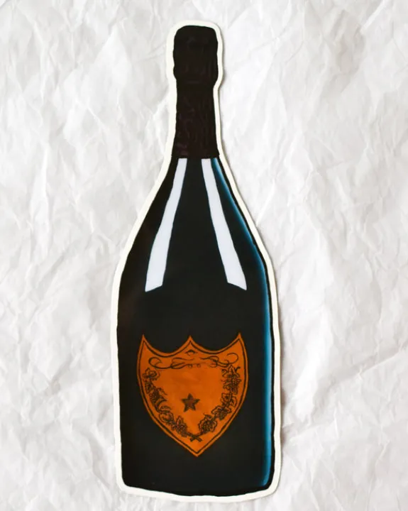 BILLIE JUSTICE THOMSON - Champagne Bottle Magnet | Fun Things For The Kitchen