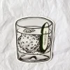 BILLIE JUSTICE THOMSON - Gin and Tonic Magnet | Fun Things For The Kitchen | Magnets