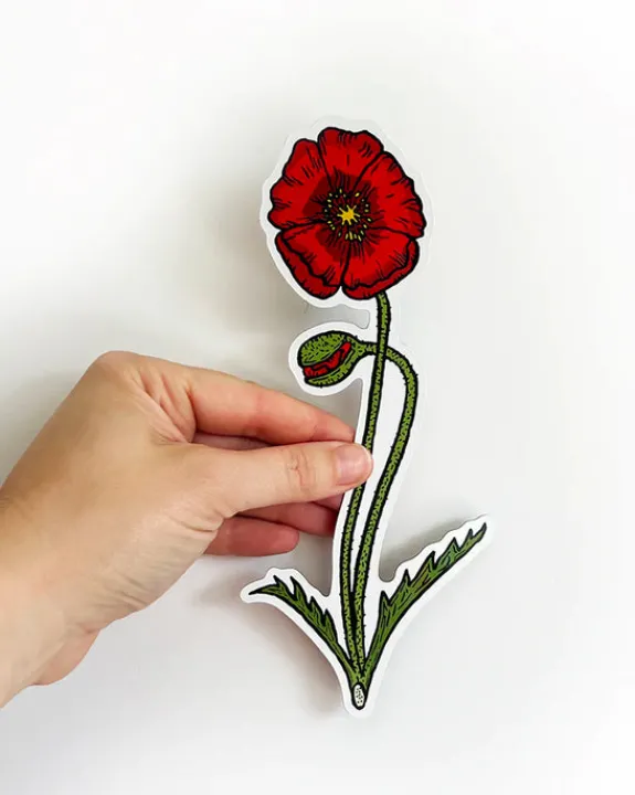 BILLIE JUSTICE THOMSON - Poppy Magnet | Magnets