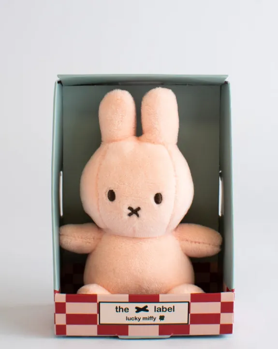 Bon Ton Toys - Lucky Miffy Sitting Pink in giftbox - 10 cm | Kids Baby