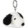 Bon Ton Toys - Snoopy ECO Tiny Teddy Cream keychain | Keyrings & Bag Charms